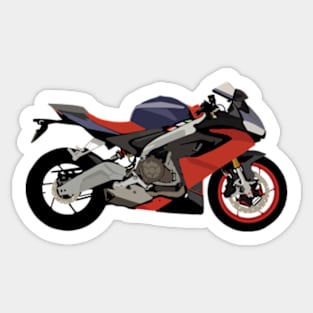 Motorcycle Aprilia RS 660 Lava Red Sticker